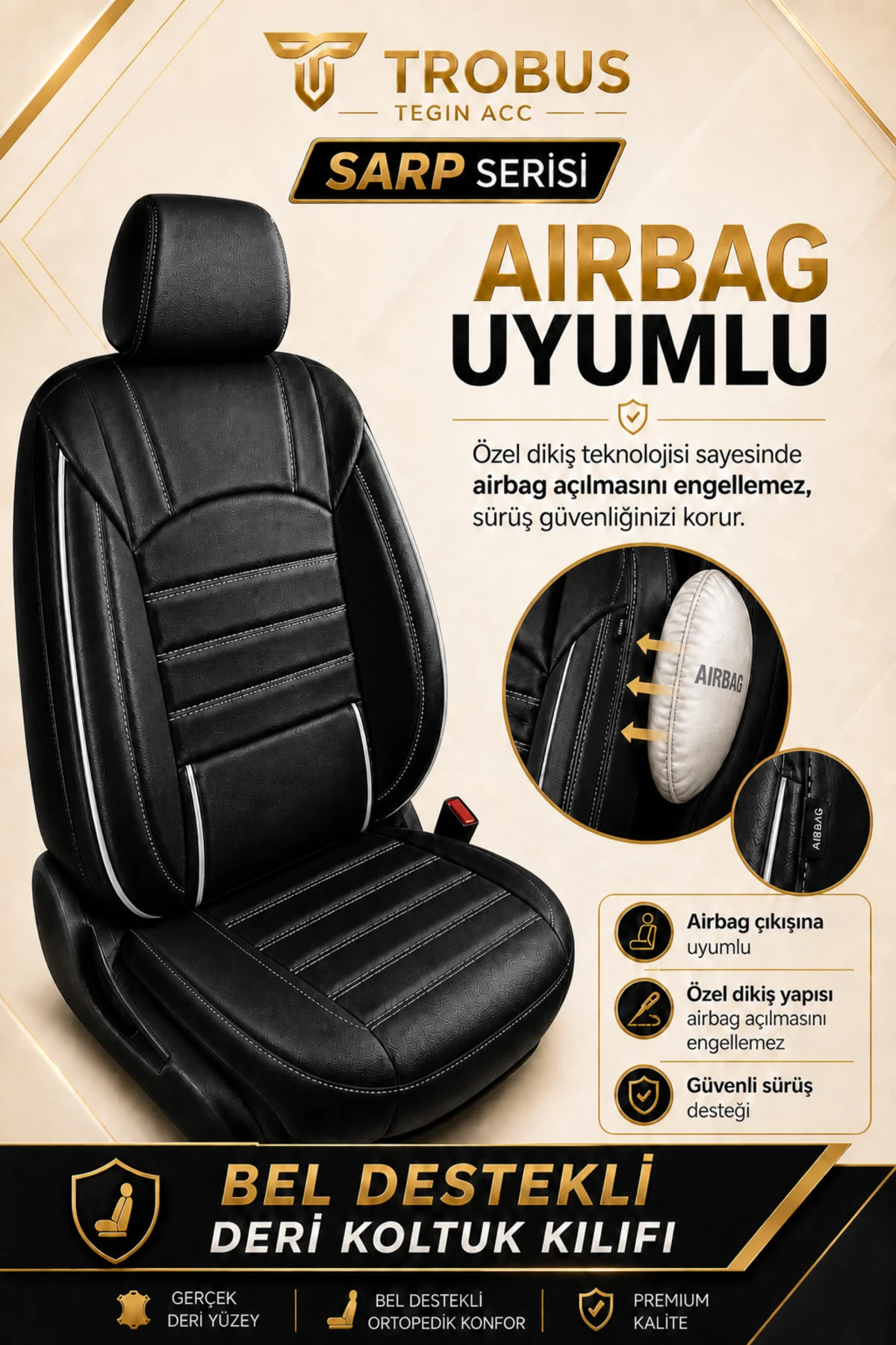 Nissan Note Hatchback 2006-2012  Aracınıza Uyumlu Siyah Beyaz Sar