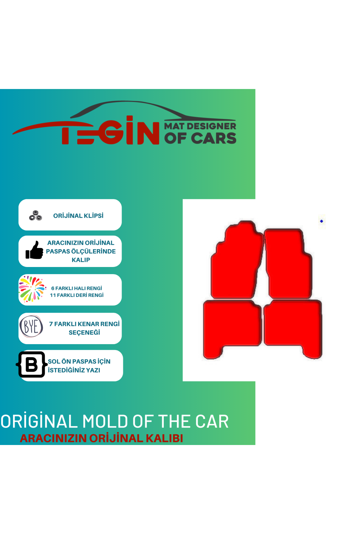 Nissan Pathfinder R50 1995-2003 Prime Siyah Kırmızı Deri Kırmızı 