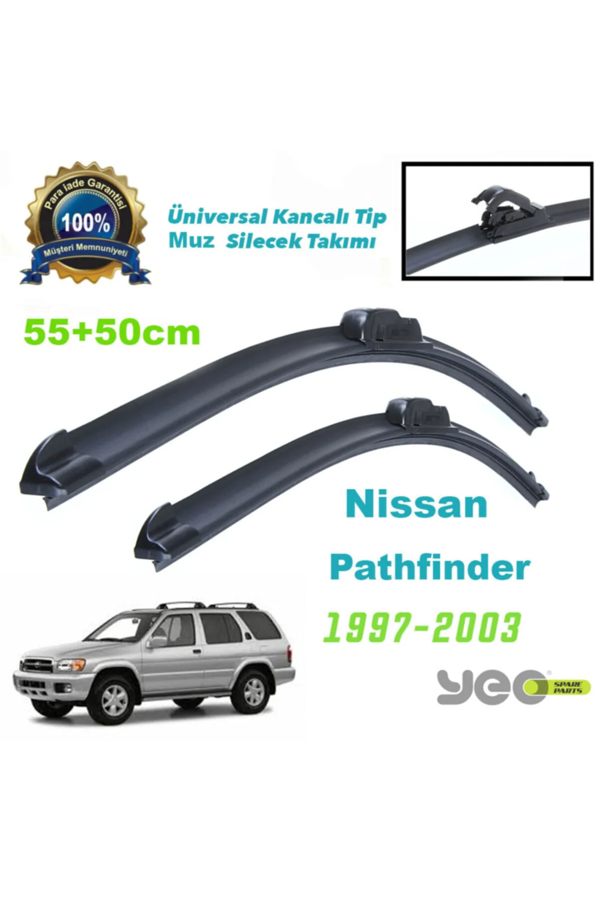 Nissan Pathfinder Aeroflex Muz Silecek Takımı