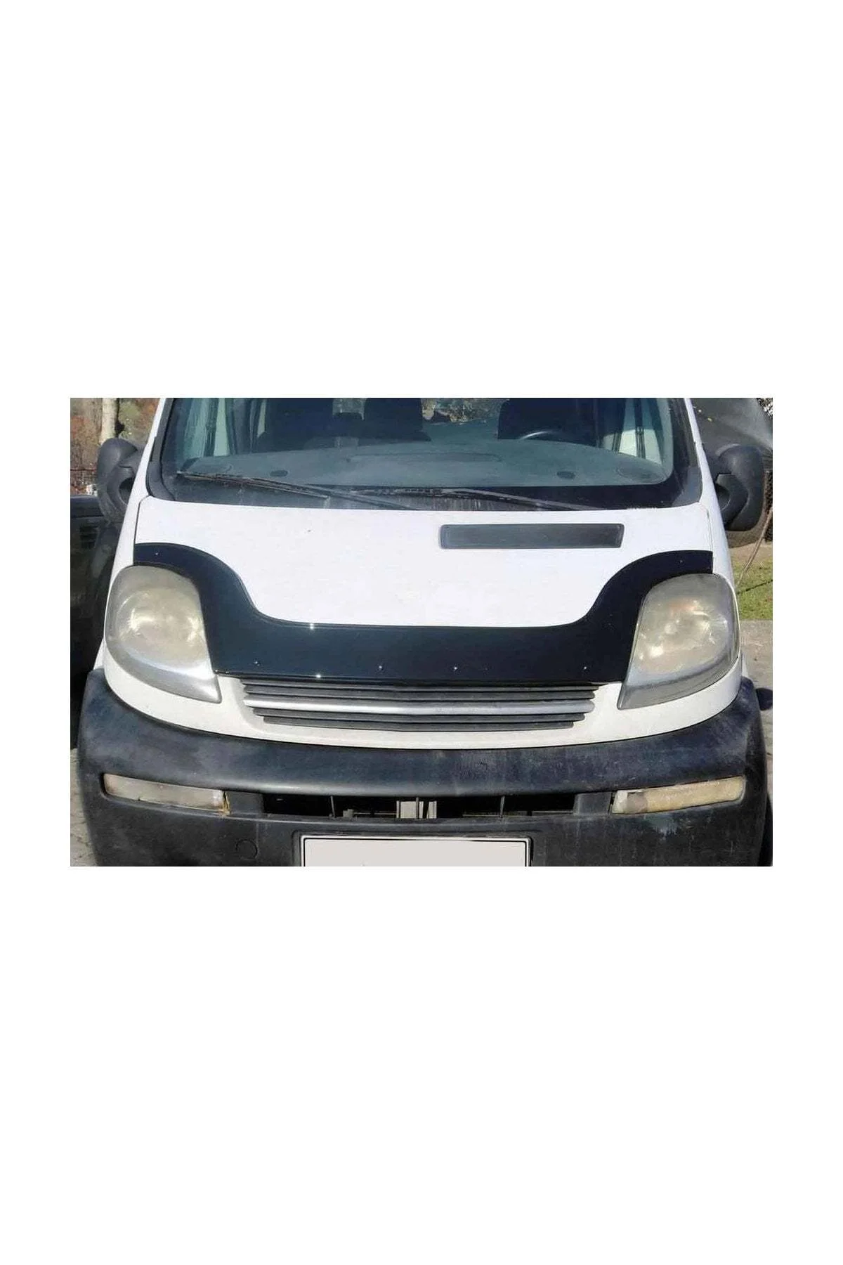 Nissan Primaster 2001-2014 (Uzun model) Uyumlu Kaput Rüzgarlığı Ön Kaput Koruma ABS Parlak Siyah Nissan Primaster 2001-2014 (Uzun model) Uyumlu Kaput Rüzgarlığı Ön Kaput Koruma ABS Parlak Siyah - Görsel 2