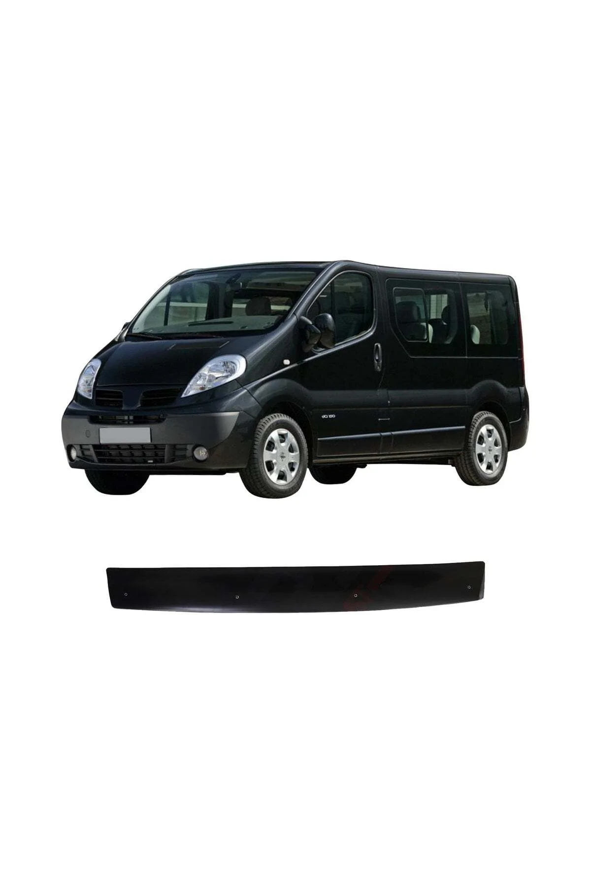 Nissan Primaster 2001-2014 (Kisa model) Uyumlu Kaput Rüzgarlığı Ön Kaput Koruma ABS Parlak Siyah Nissan Primaster 2001-2014 (Kisa model) Uyumlu Kaput Rüzgarlığı Ön Kaput Koruma ABS Parlak Siyah