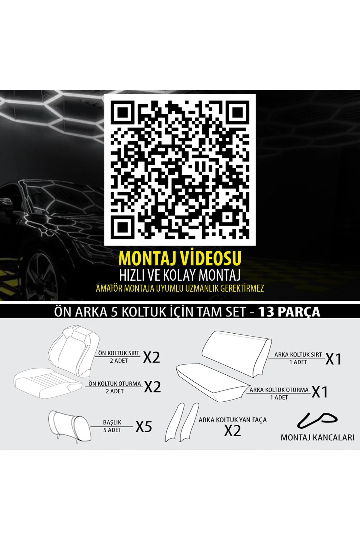 Nissan   PRIMERA 03+ 2002-2007Uyumlu Oto Koltuk Kılıfı Sport Carb