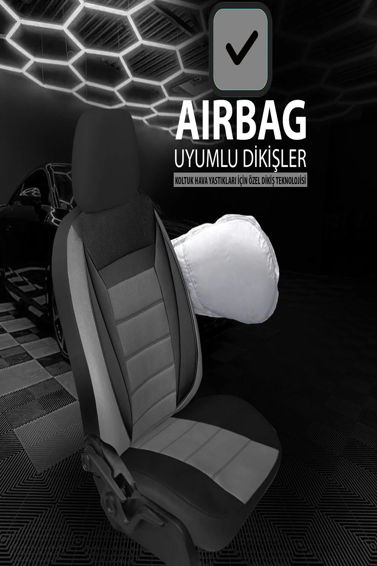 Nissan   PRIMERA 03+ 2002-2007Uyumlu Oto Koltuk Kılıfı Enigma Ser