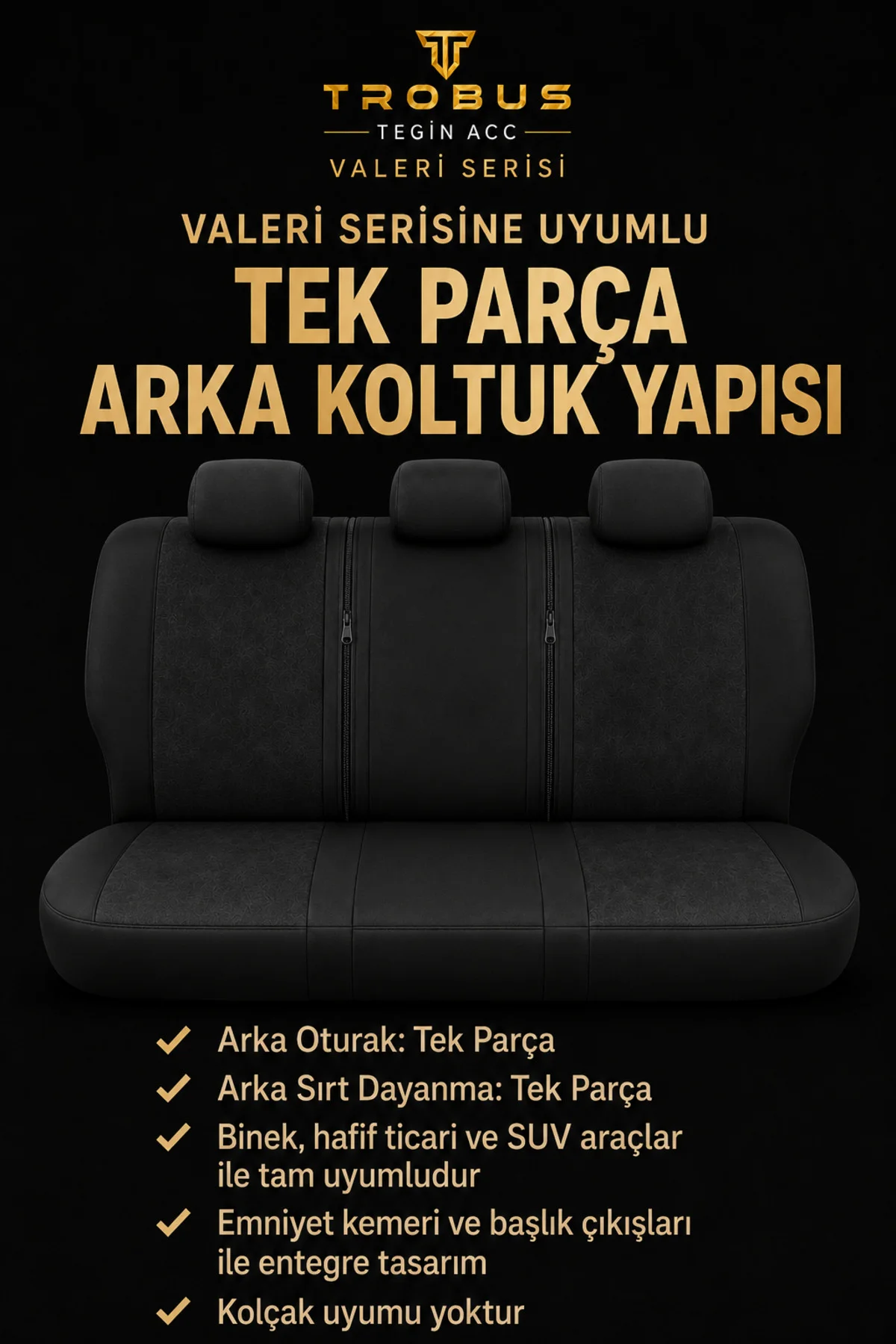 Nissan Pulsar 2016-2019 Uyumlu Valeria Serisi Tay Tüyü Oto Koltuk Kılıfı Siyah Fiyatı, Yorumları ve Özellikleri