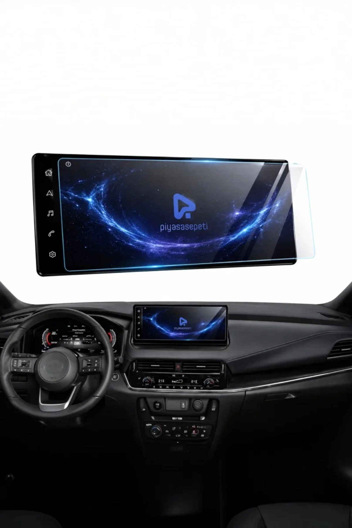 Nissan Qashqai 2026 Uyumlu 12.3" 9H Özel Tasarım Nano Ekran Koruy