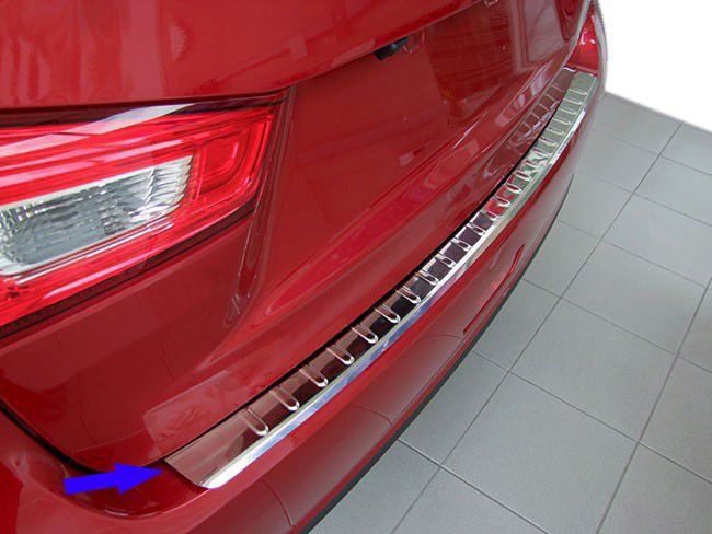 Nissan Qashqai Uyumlu Krom Arka Tampon Eşiği 2014-2017 Nissan Qashqai Uyumlu Krom Arka Tampon Eşiği 2014-2017