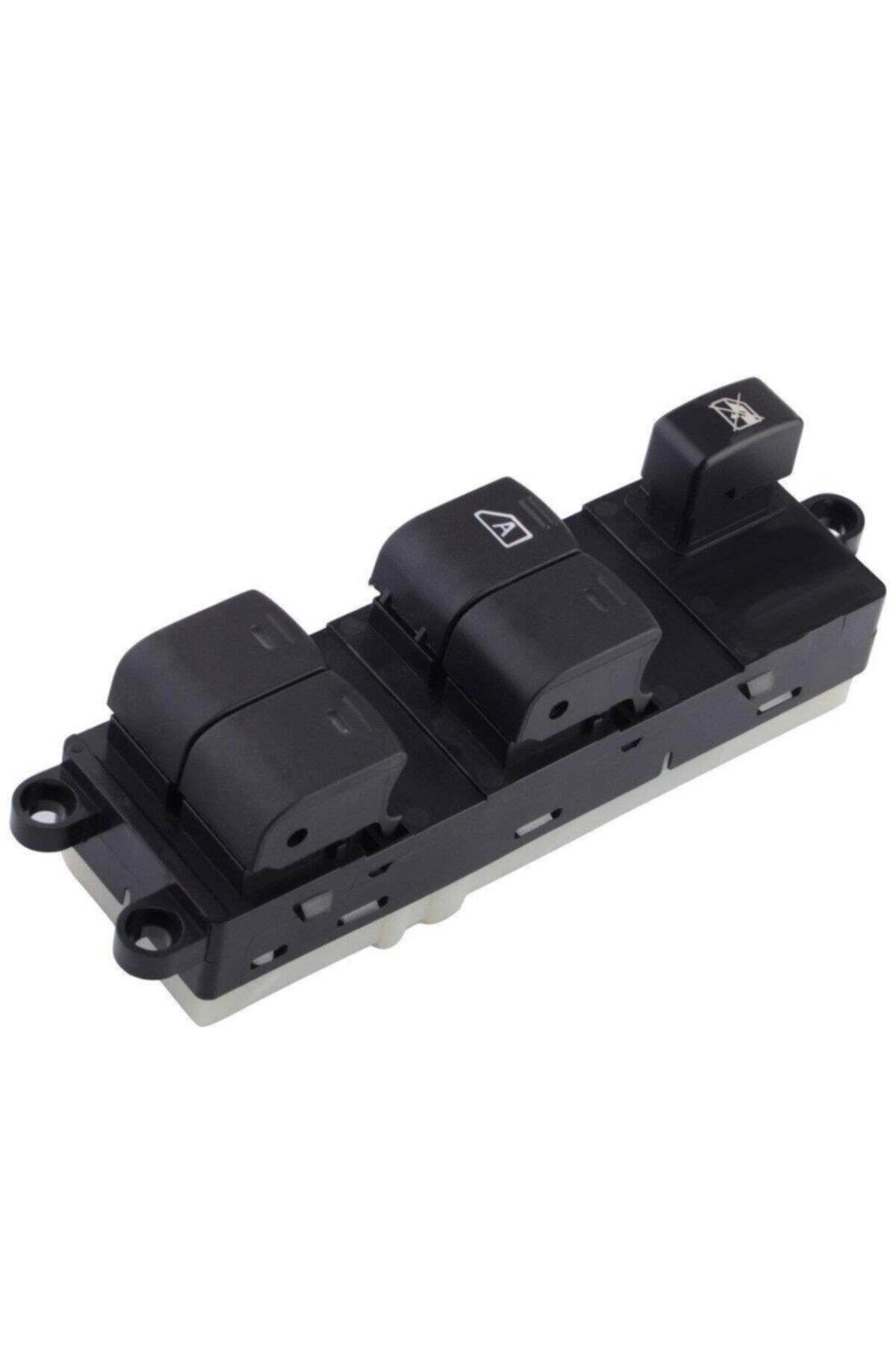 Oztek Nissan Qashqai Uyumlu Sol Dörtlü Cam Açma Düğmesi Anahtari 2007-2