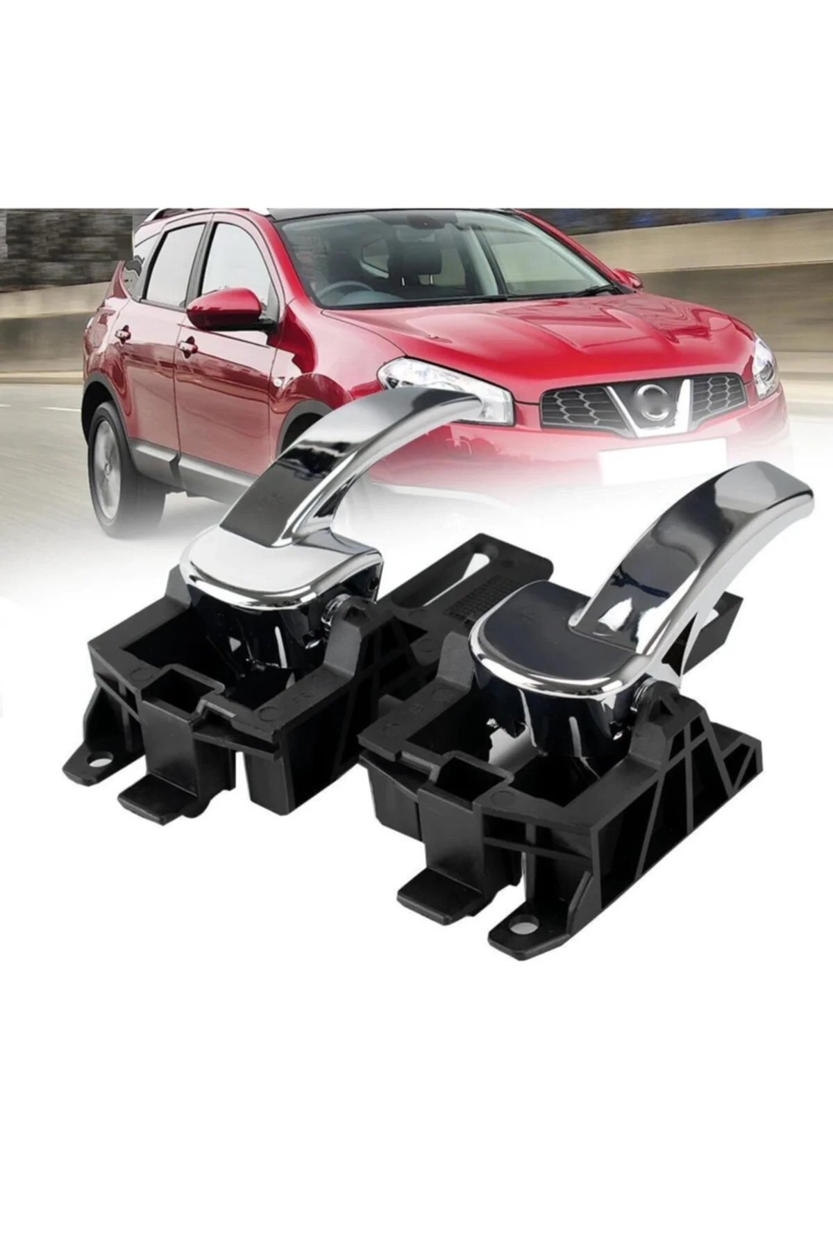 Nissan Qashqaı Uyumlu Sağ + Sol Ön Içten Kapı Açma Kolu 2007--201