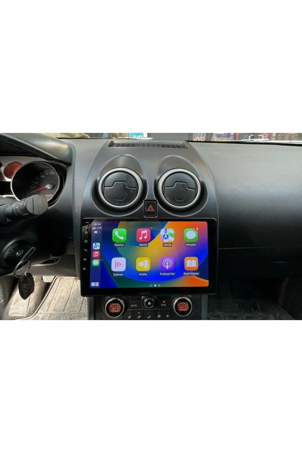 NİSSAN QASQAİ 06-14 CARPLAY ANDROİD MULTİMEDYA 2 GB RAM 32 GB HAFIZA NİSSAN QASQAİ 06-14 CARPLAY ANDROİD MULTİMEDYA 2 GB RAM 32 GB HAFIZA