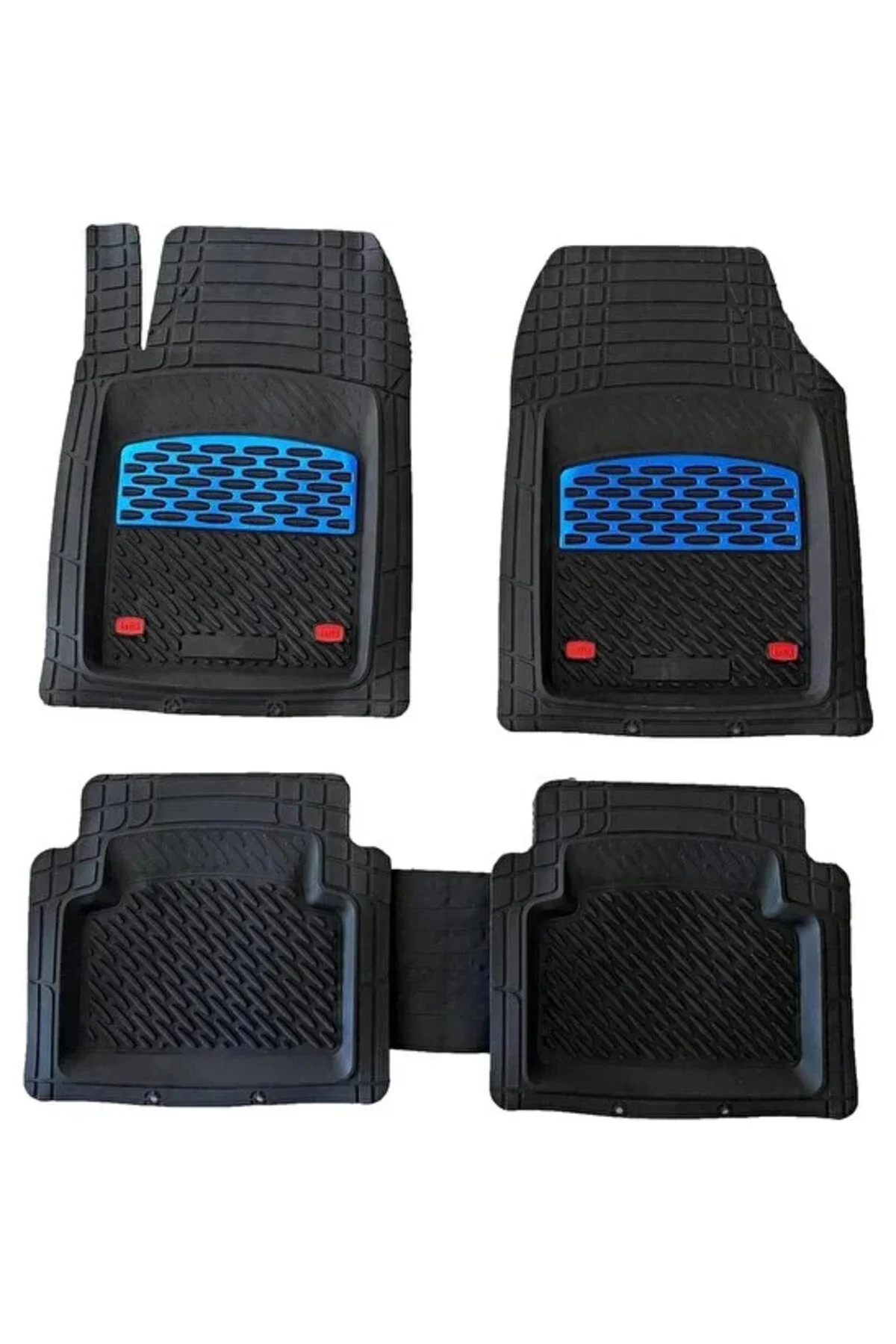Nissan X-Trail 2014 UYUMLU HAVUZLU ÜNIVERSAL MAXİ PASPAS MAVİ - SİYAH