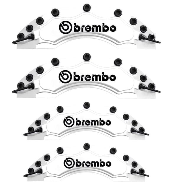 Nissan X-Trail Uyumlu Brembo Beyaz Kaliper Kapağı 4 Parça Ön Arka