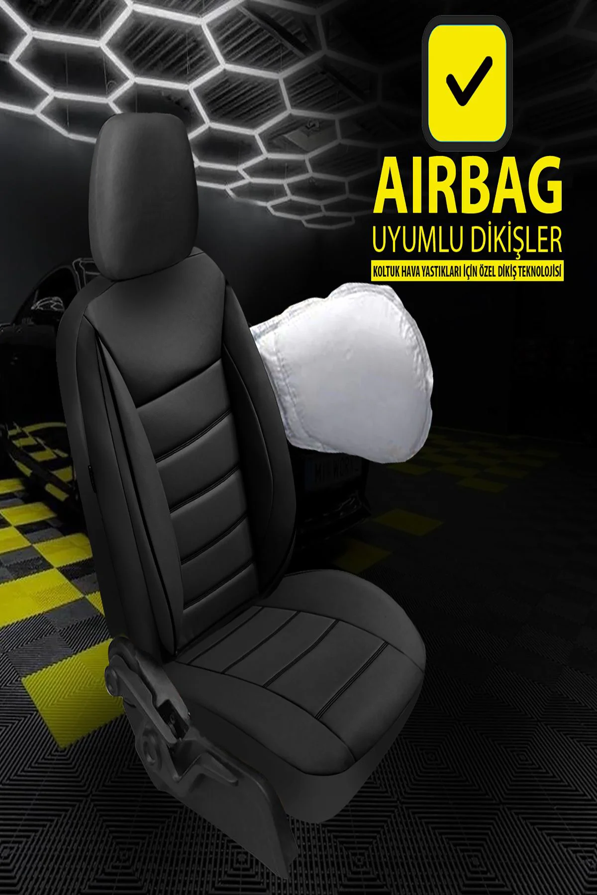 Nissan   XTRAIL 2001-2007 Uyumlu Oto Koltuk Kılıfı Chaotic Serisi