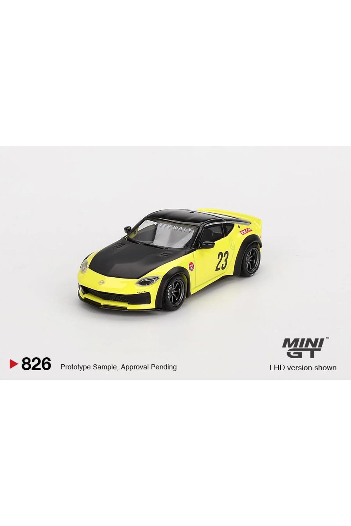 Nissan Z LB NATION WORKS Ikazuchi Yellow 826 BL