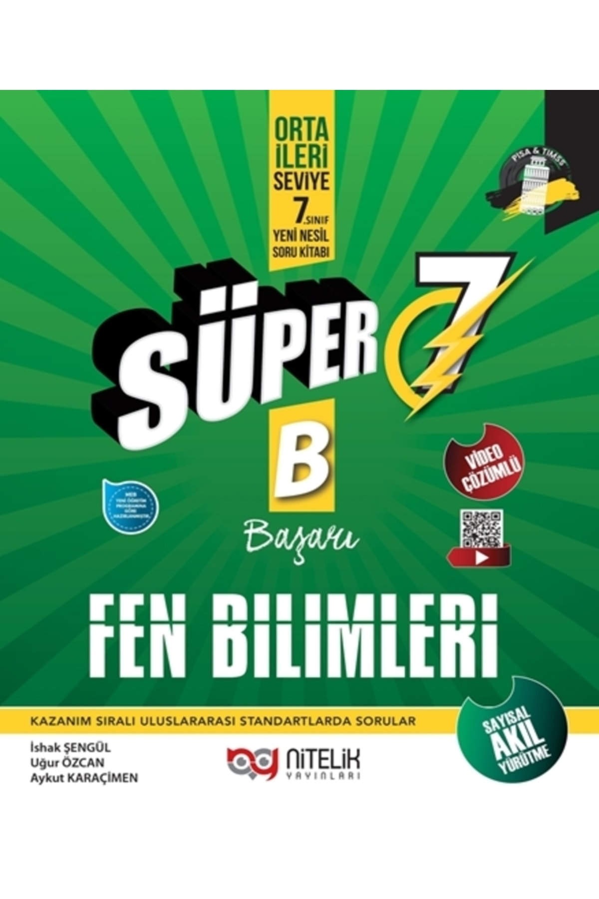 NİTELİK 7.SINIF YENİ NESİL SÜPER FEN BİLİMLERİ SORU KİTABI