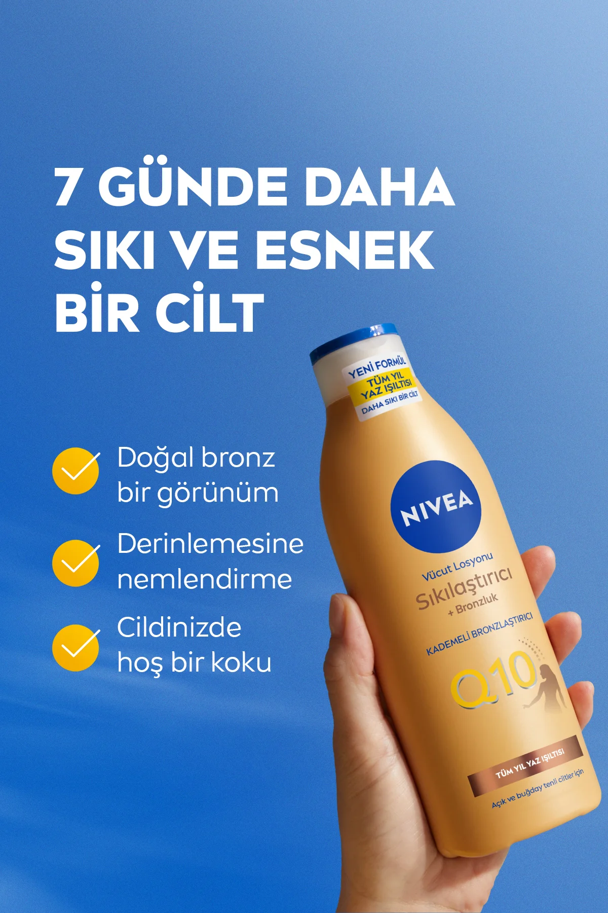 NIV EAve Bronzlaştırıcı Vücut Losyonu 250ml,
