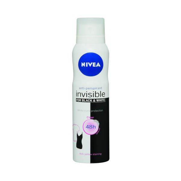 Nivea Deo Invisible Black&White 150 ml Kadın Nivea Deo Invisible Black&White 150 ml Kadın