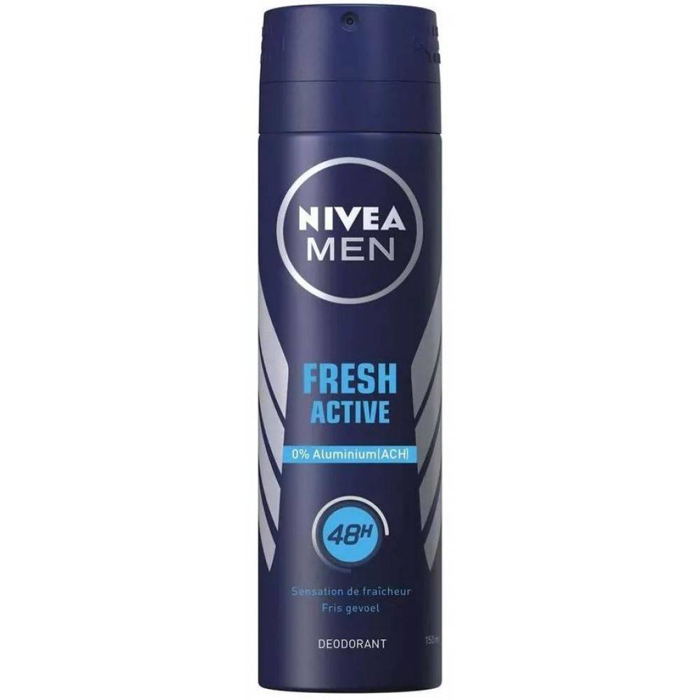 Nivea Deo Men Fresh Active 150 ml 48H %0 Alüminyum Nivea Deo Men Fresh Active 150 ml 48H %0 Alüminyum