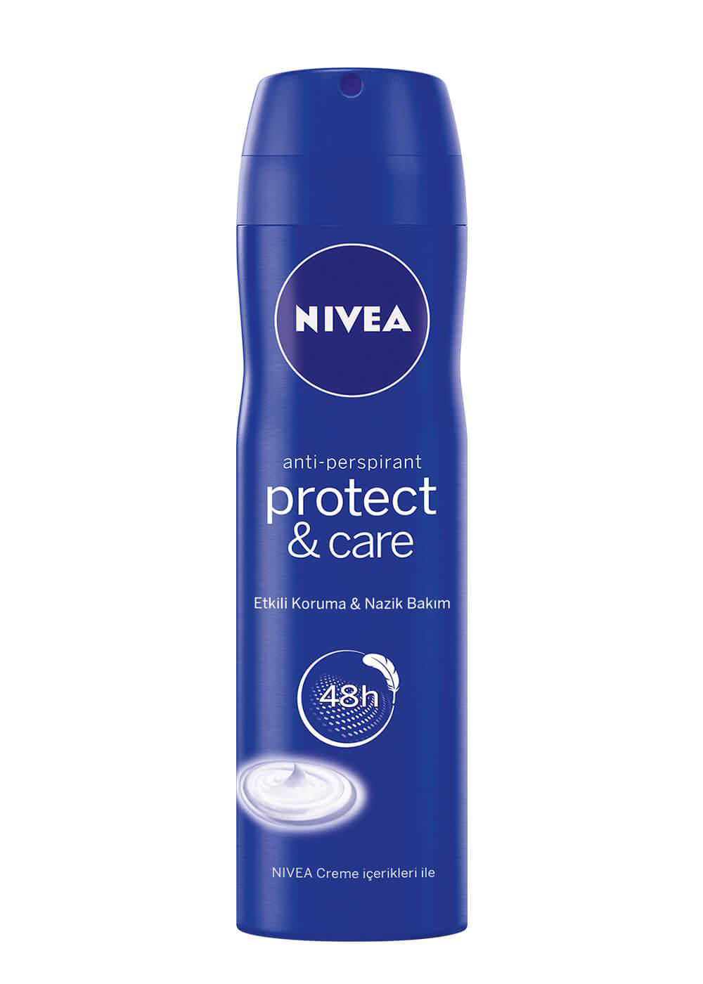 Nivea Deo Sprey Protect&Care 150 ml Kadın Nivea Deo Sprey Protect&Care 150 ml Kadın