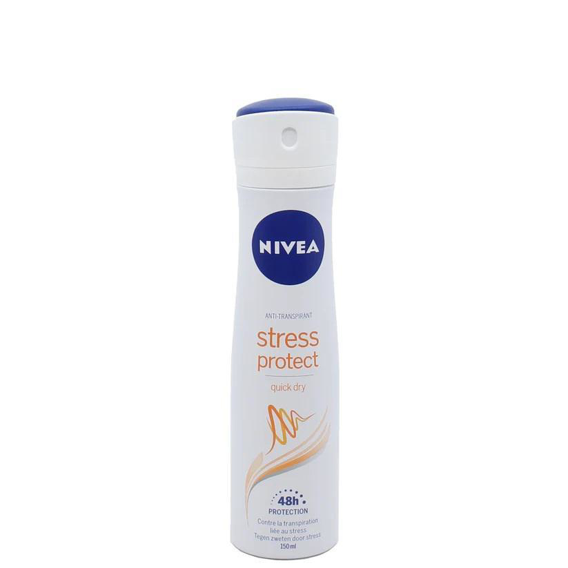 Nivea Deo Sprey Stress Protect 150 ml Kadın Nivea Deo Sprey Stress Protect 150 ml Kadın