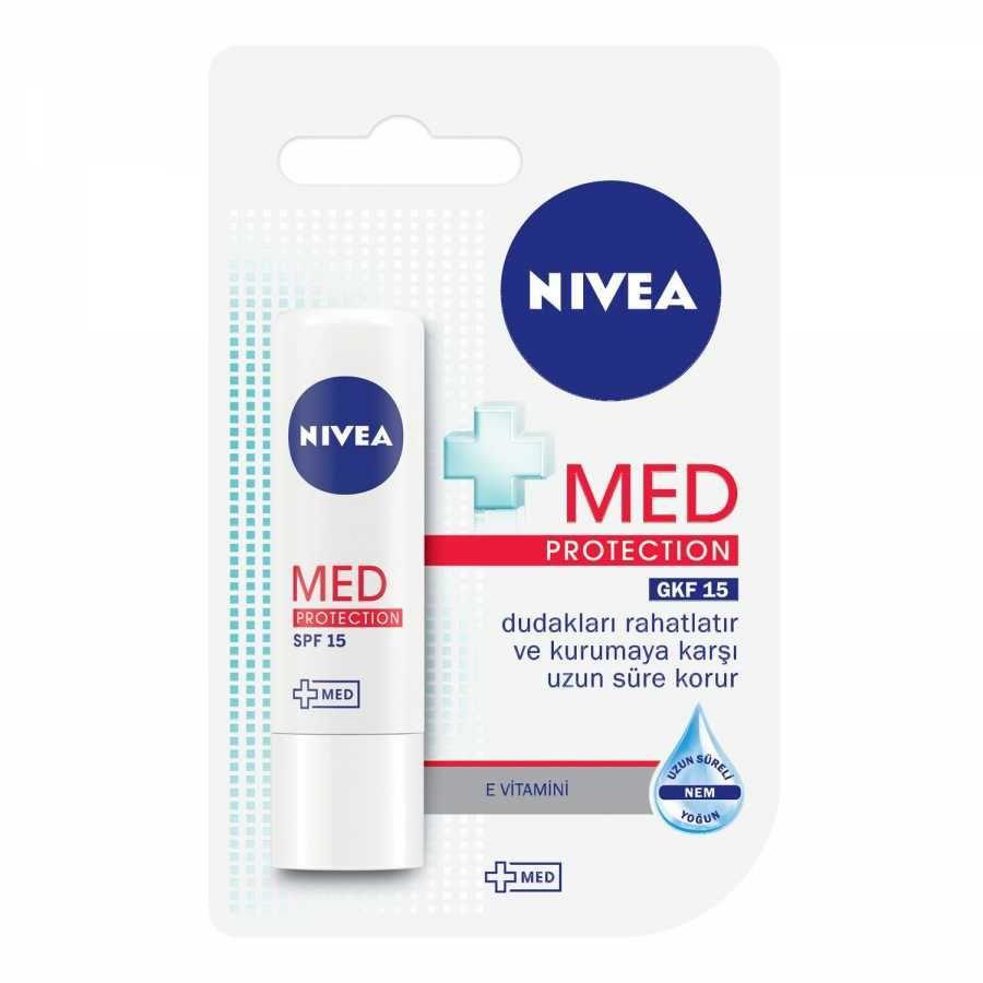 Nivea Lip Med Protection Dudak Bakım Kremi