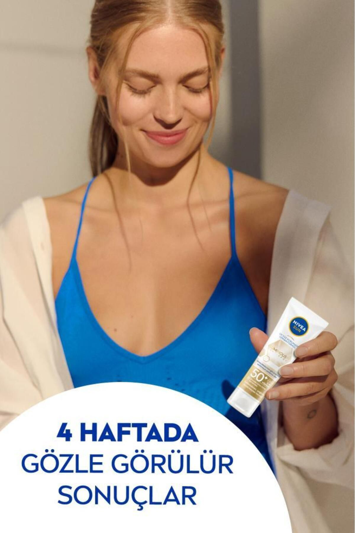 Nivea  Luminous630 Leke Karşıtı Güneş Koruyucu Yüz Kremi 40Ml, Spf