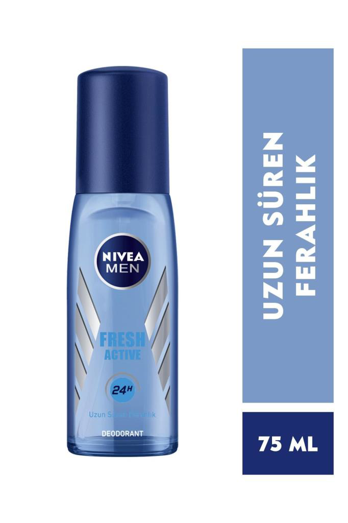 Nivea  Men Deo Pump Sprey Fresh Active 75 Ml Erkek
