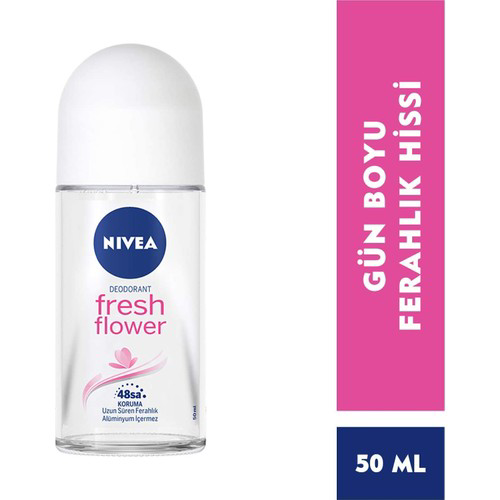 Nivea Roll-on Deodorant Fresh Flower Women 50 Ml