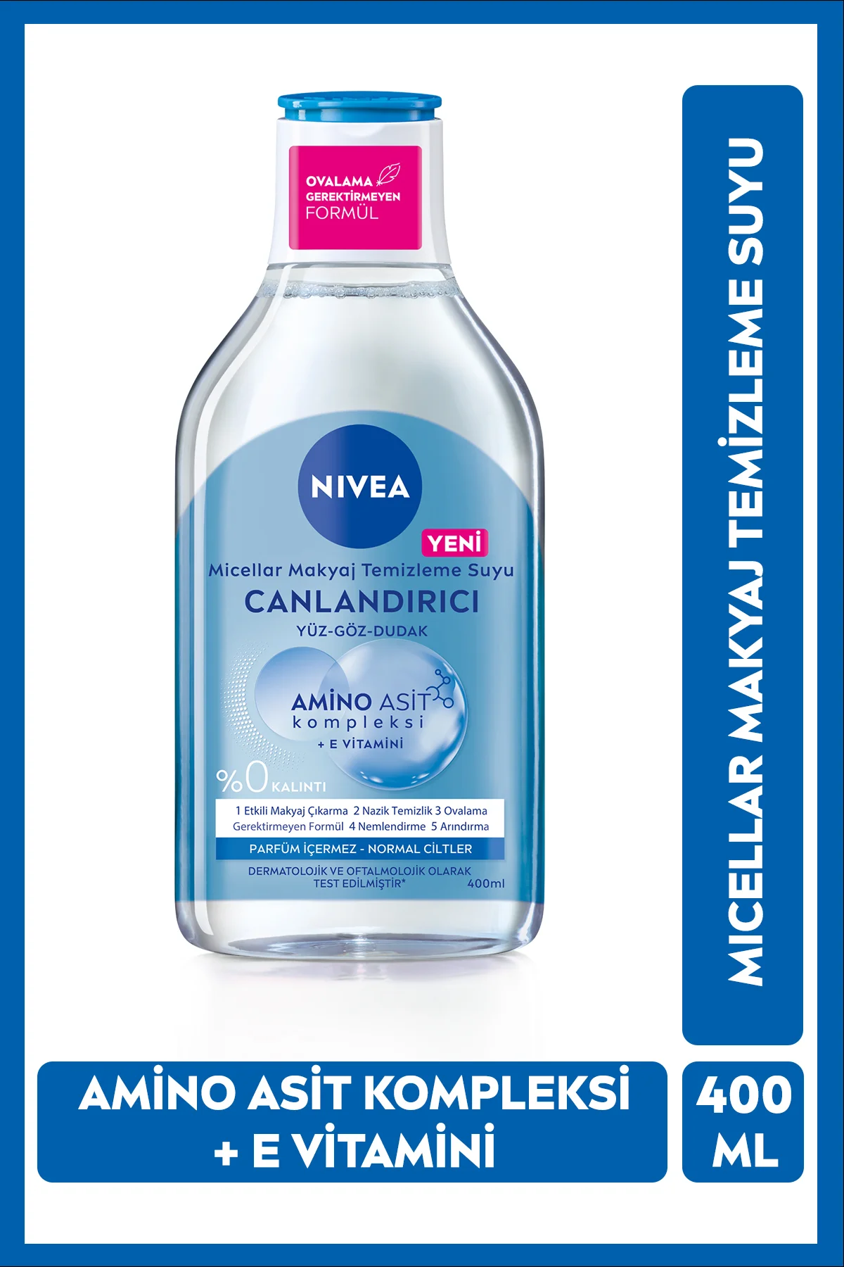 NIVEACanlandırıcı Makyaj Temizleme Suyu 400ml