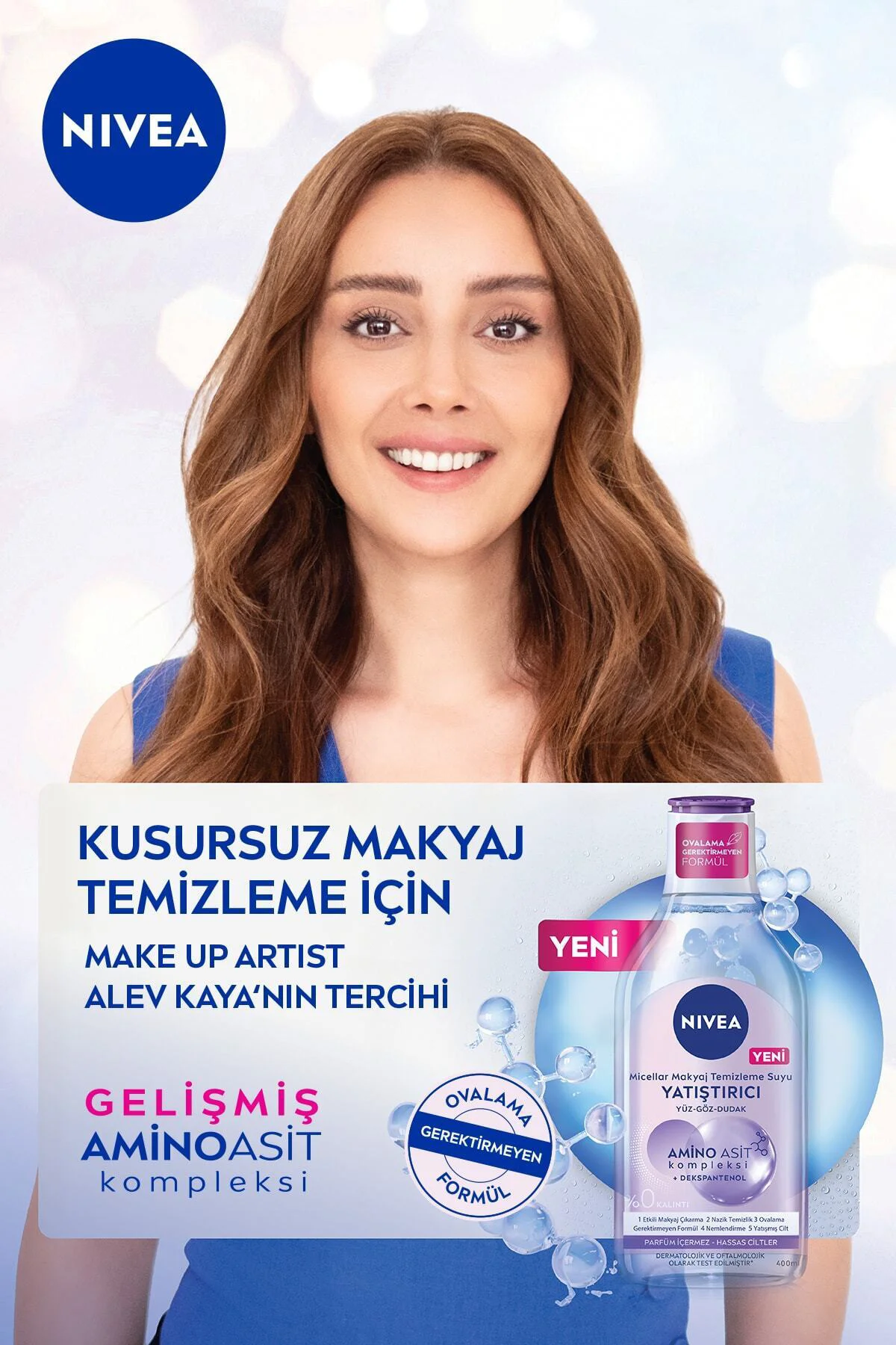 NIVEAYatıştırıcı Micellar Makyaj Temizleme Suyu 400 ml