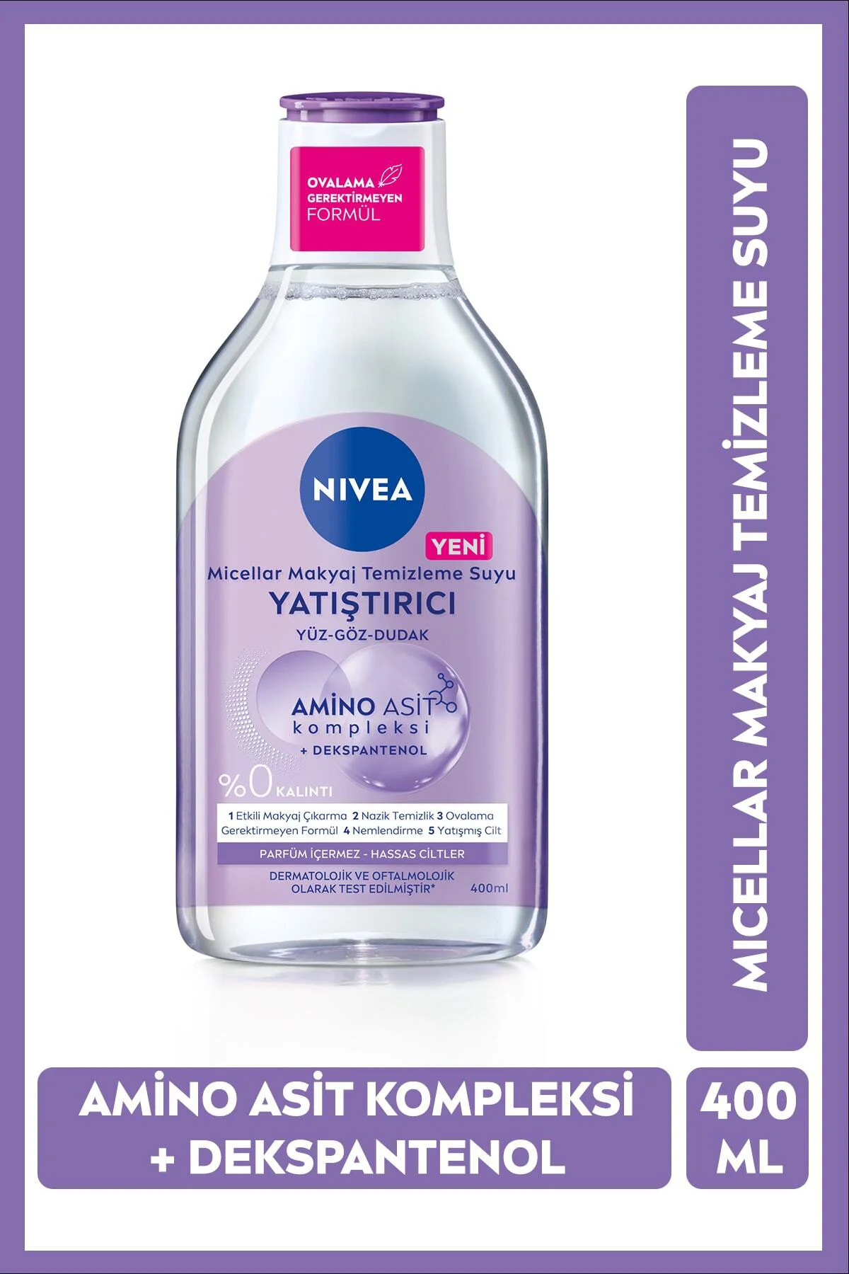 NIVEAYatıştırıcı Micellar Makyaj Temizleme Suyu 400 ml