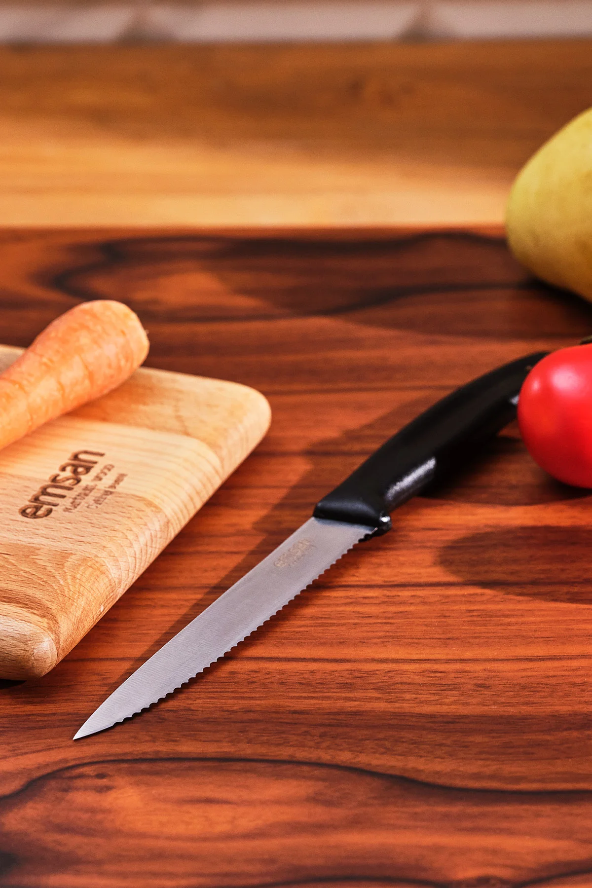 Nix Tırtıklı Soyma Bıçağı 24 cm