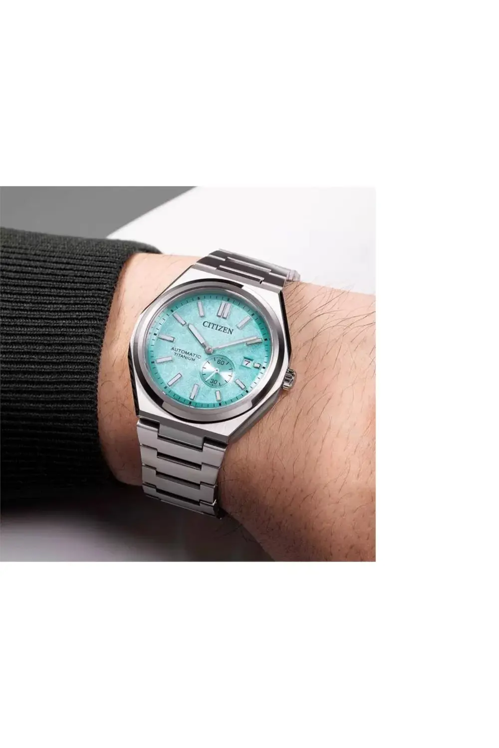 NJ0180-80M Zenshin Super Titanium Small Seconds Erkek Kol Saati