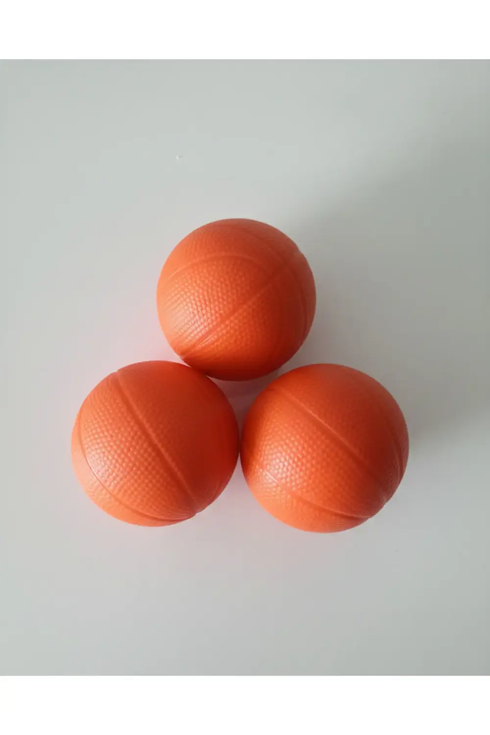 NK Spor 3'lü Set Yumuşak Stres Topu-El ve Parmak Egzersiz Topu-Re