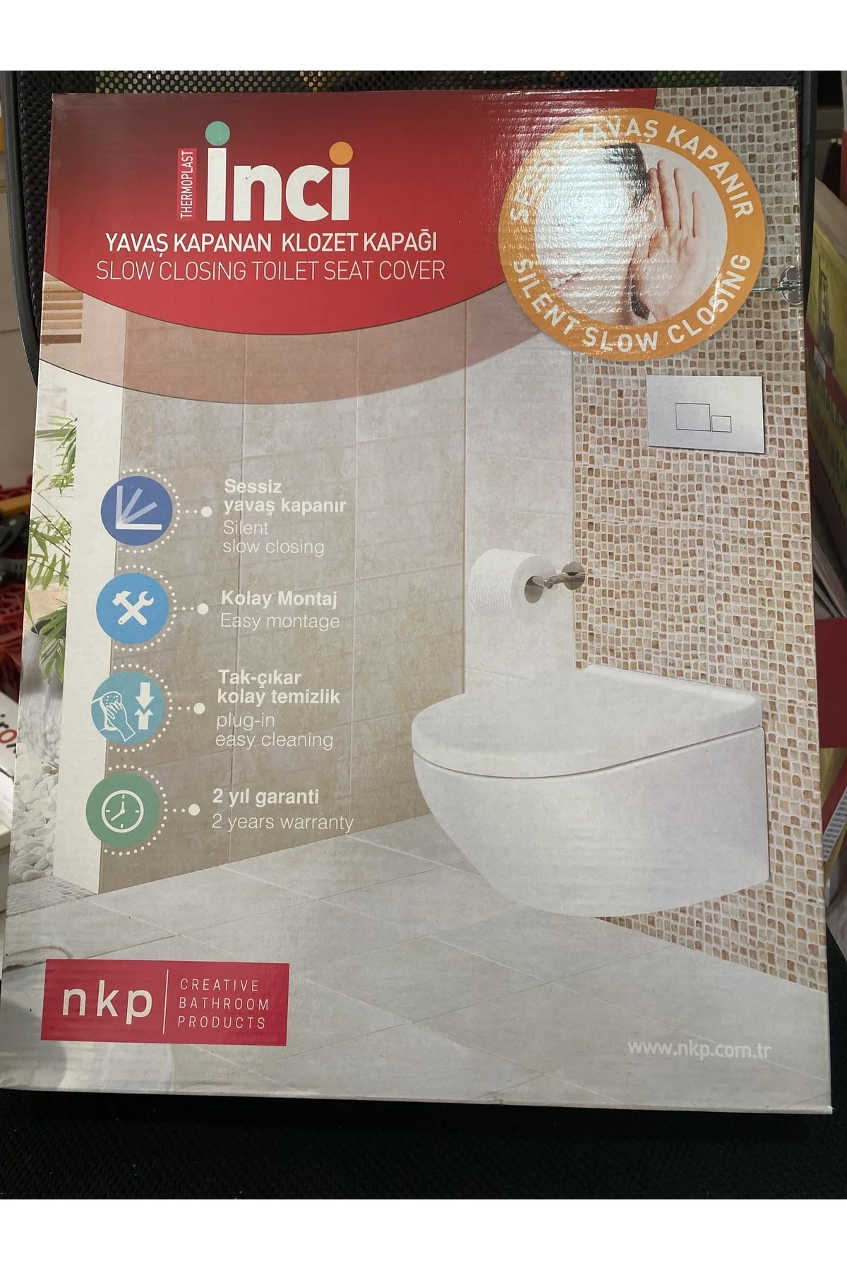 Nkp Inci Yavaş Kapanan Klozet Kapağı