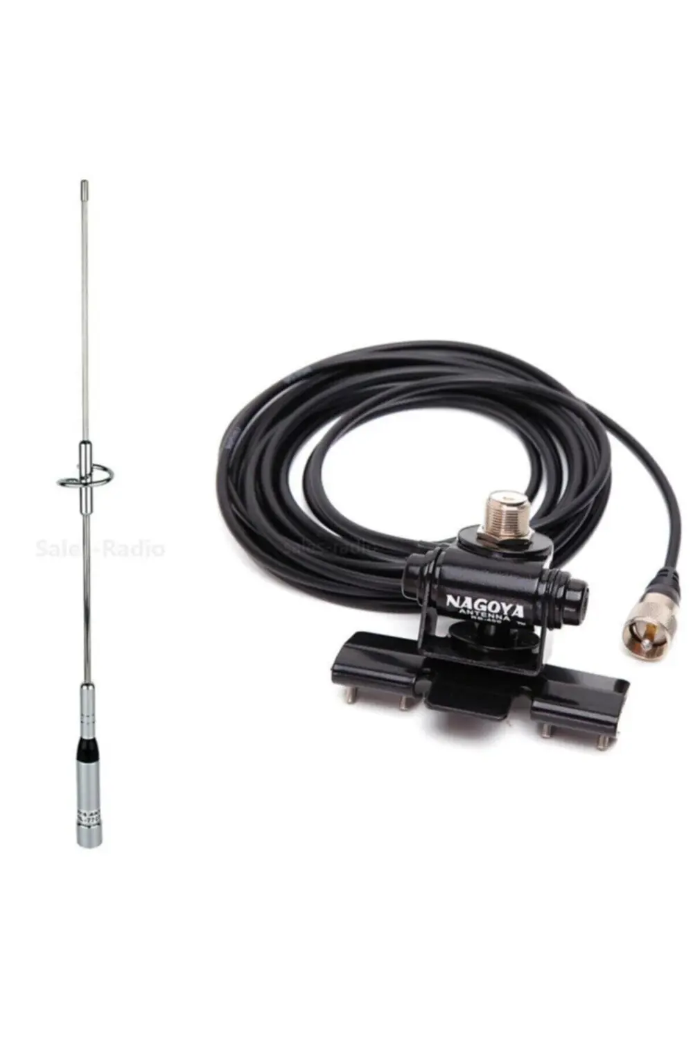Nl 770s Vhf Uhf Dual Band Anten + Rb 400 Siyah Braket + 5 mt Konn