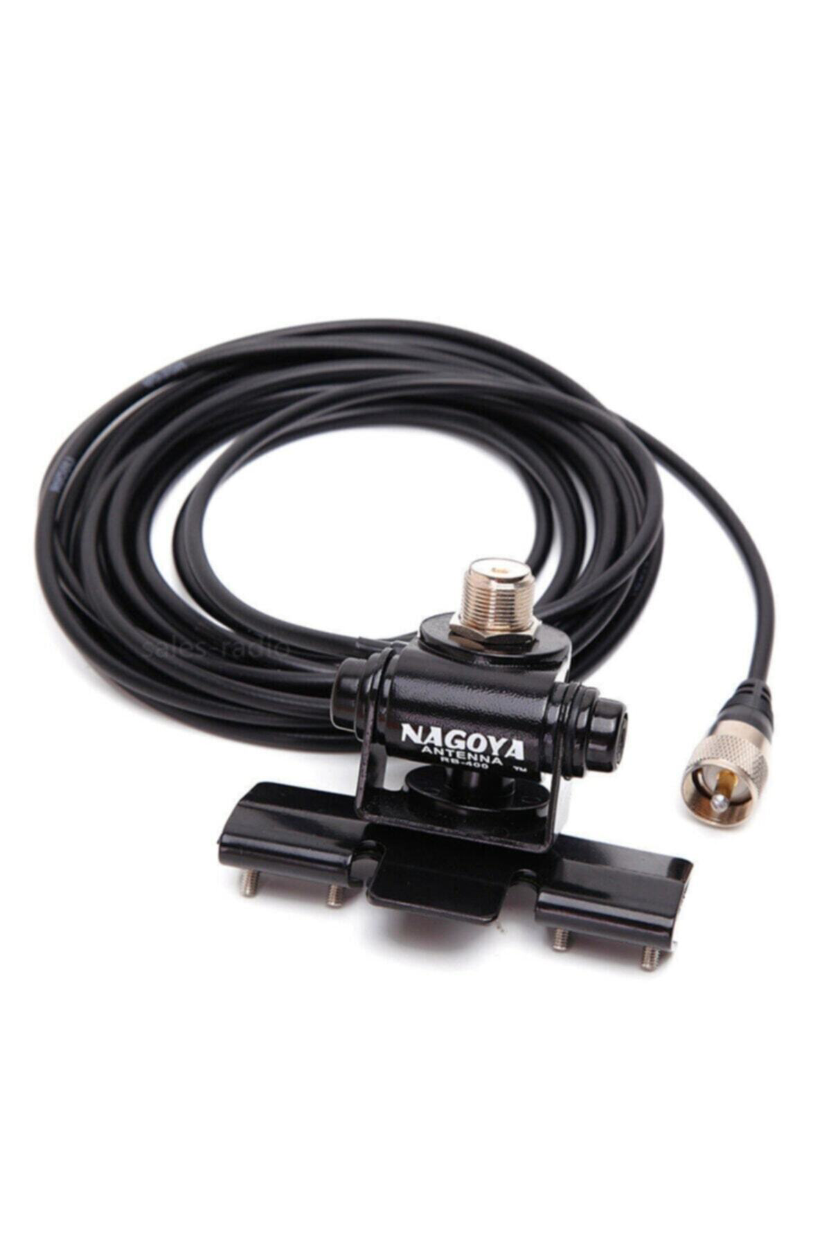 Nl 770s Vhf Uhf Dual Band Anten + Rb 400 Siyah Braket + 5 mt Konn