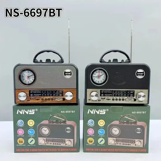 Nns NS-6697BT Taşınabilir Bluetooth Nostaljik Radyo Fiyatı, Yorumları ve Özellikleri