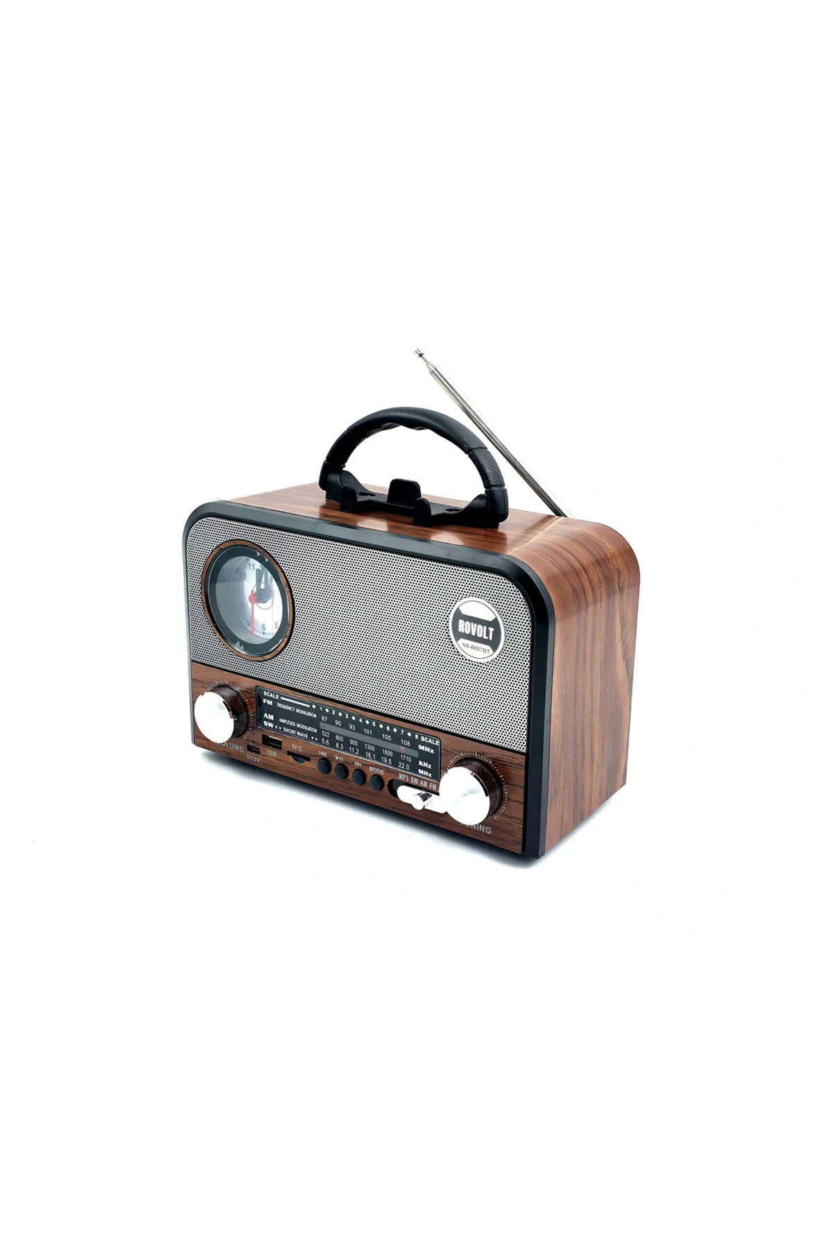 Nns NS-6697BT Taşınabilir Bluetooth Nostaljik Radyo Nns NS-6697BT Taşınabilir Bluetooth Nostaljik Radyo - Görsel 3