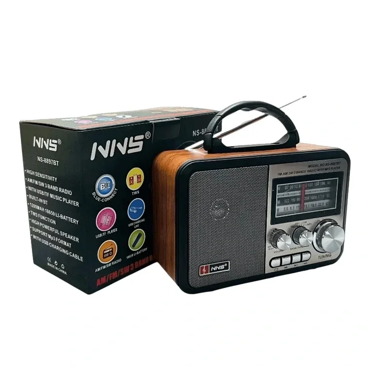 Nns Ns-8897 Orta Boy Retro, Nostaljik, Ahşap Tasarım Radyo Bx40 Nns Ns-8897 Orta Boy Retro, Nostaljik, Ahşap Tasarım Radyo Bx40