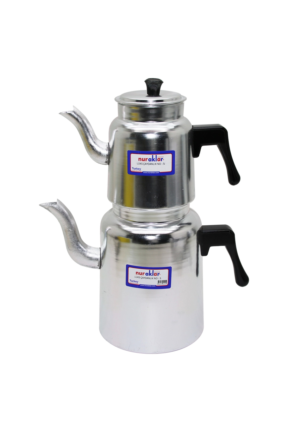 Libescarf  No-5 Lüks Alüminyum Çaydanlik Takimi (4767)