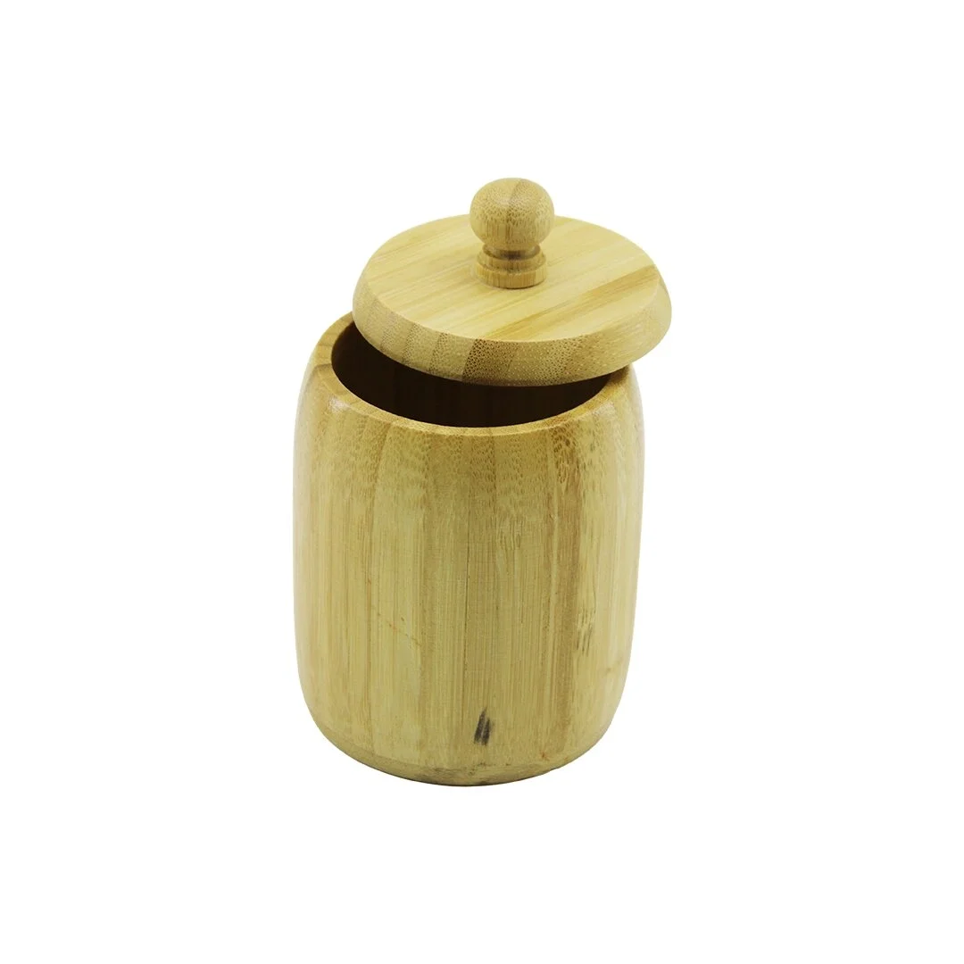 No-8 Ahşap - Bambu Şekerlik Kapaklı Çap: 7.5cm Derinlik: 8.5cm Bx40 Fiyatı, Yorumları ve Özellikleri