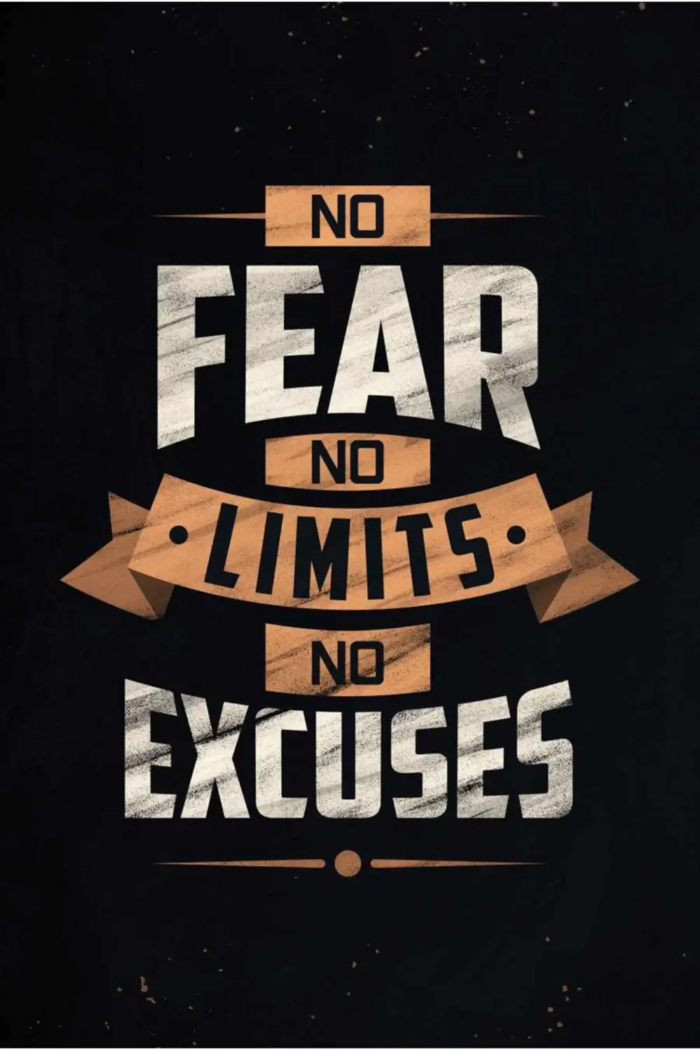 No Fear - Motive Edici Mini Retro Ahşap Poster - Hbb Fiyatı, Yorumları ve Özellikleri
