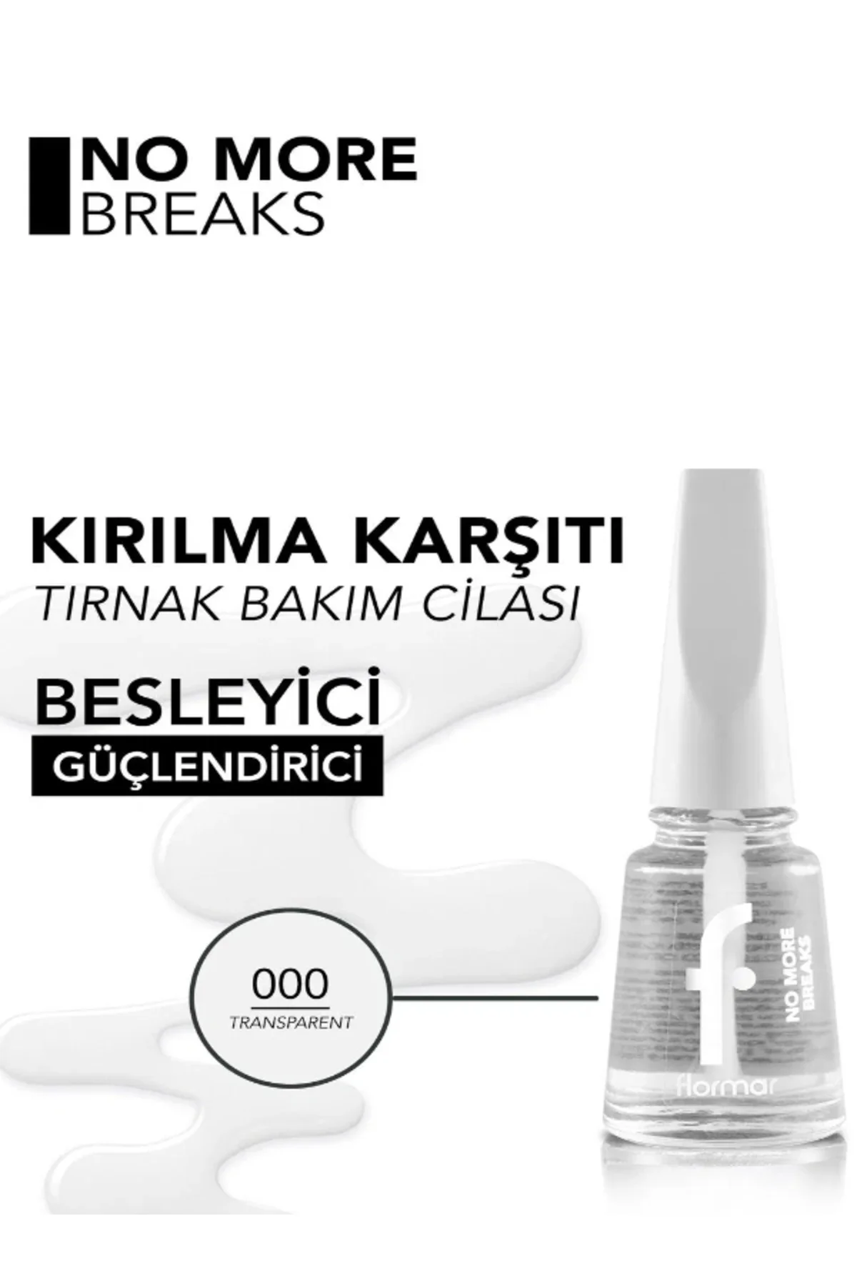 No More Breaks Besleyici / Kırılma Önlemeye Yardımcı Oje Bazı/Tır