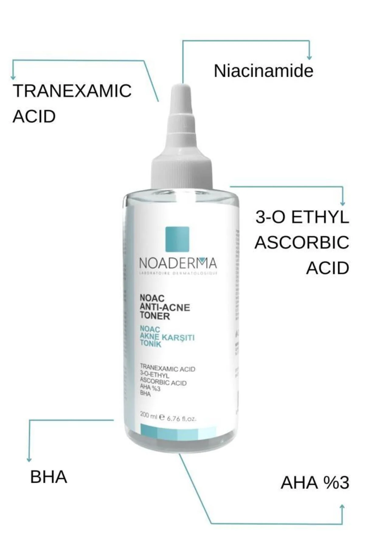Noac Akne Karşıtı Tonik 200 ml