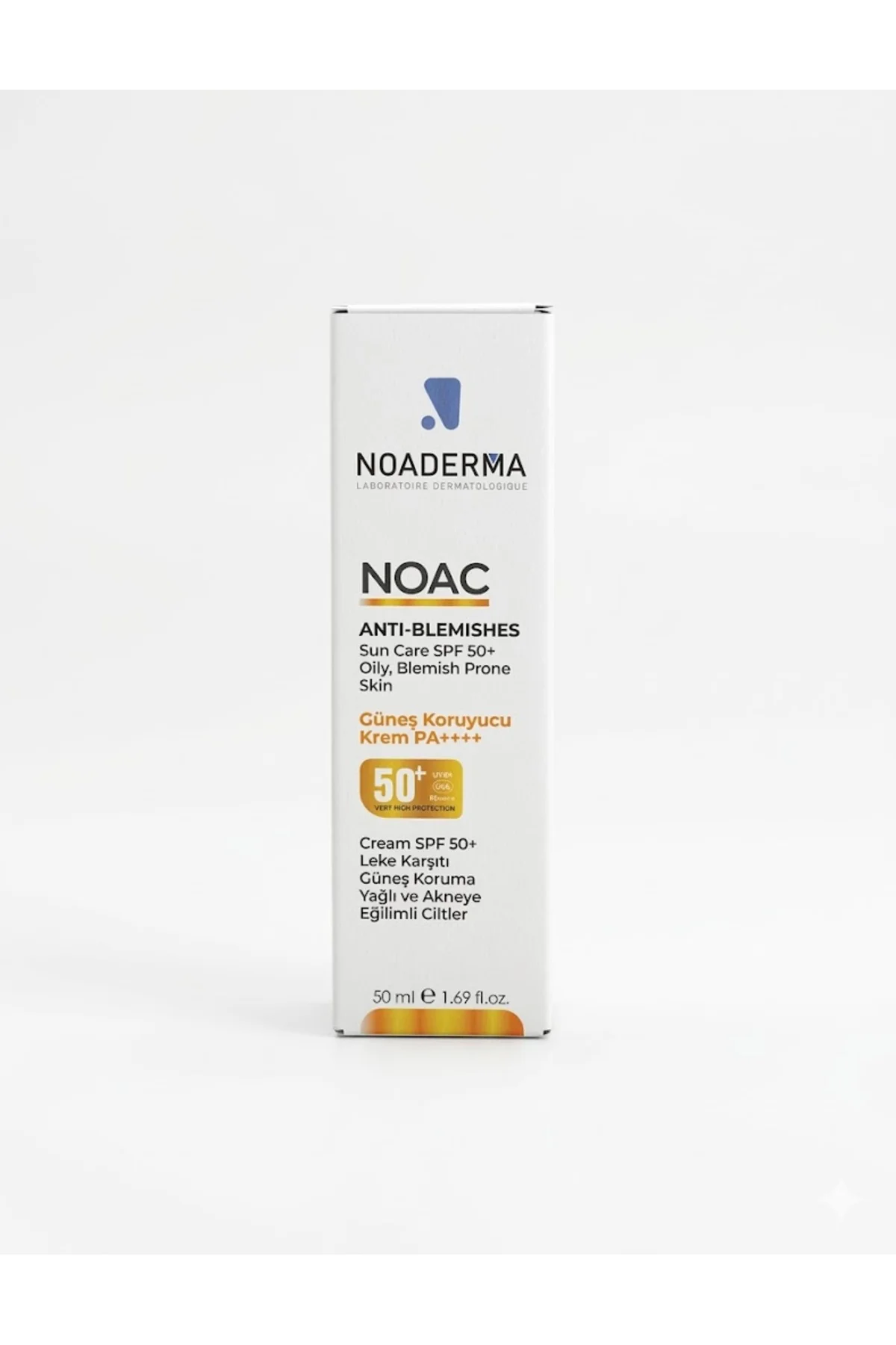 Noac Leke Karşıtı Güneş Koruma SPF50+ 50 ml – Yağlı ve Akneye Eği
