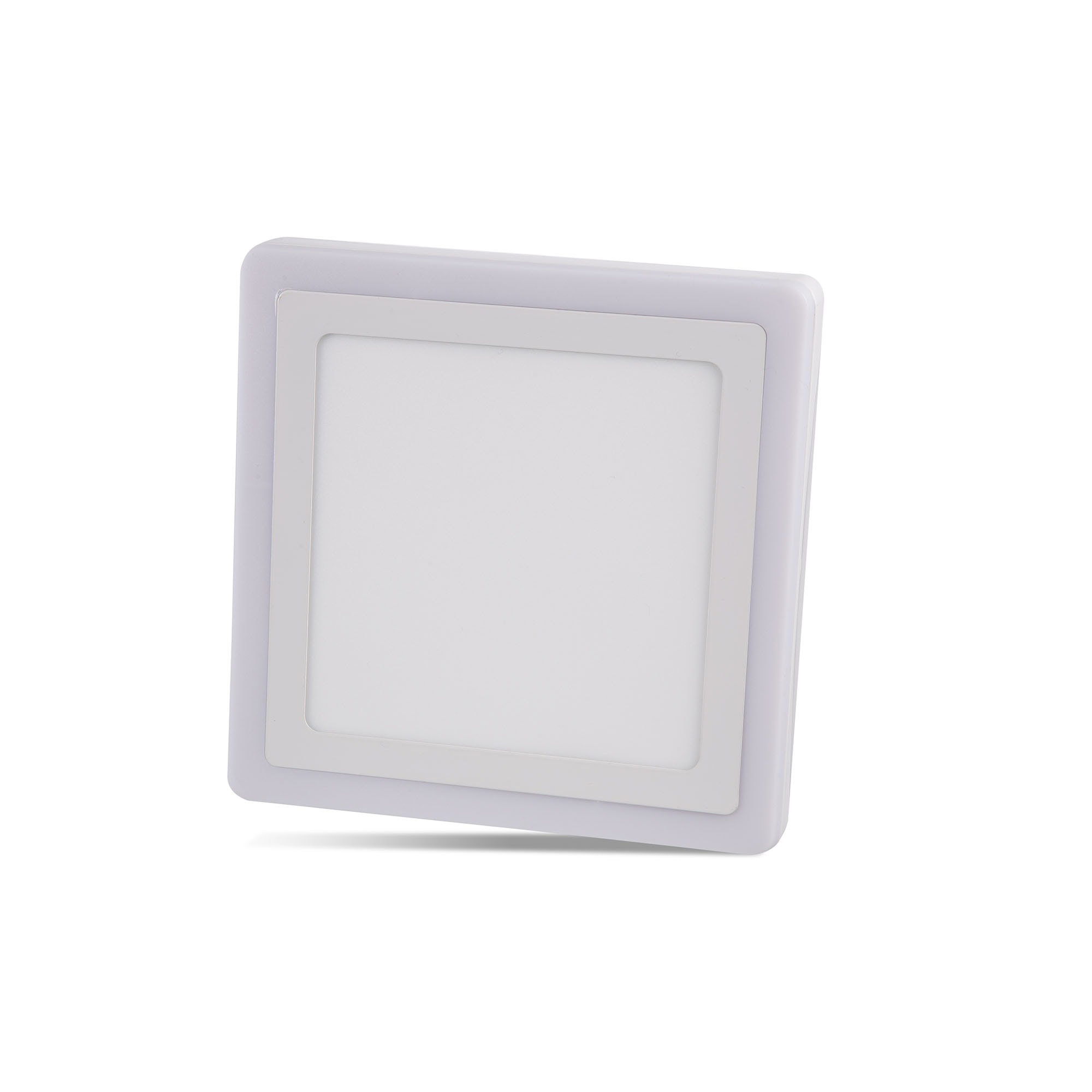 Noas  18+6W Siva Üstü Kare Mavi+Beyaz 3 Fonk. Led Panel