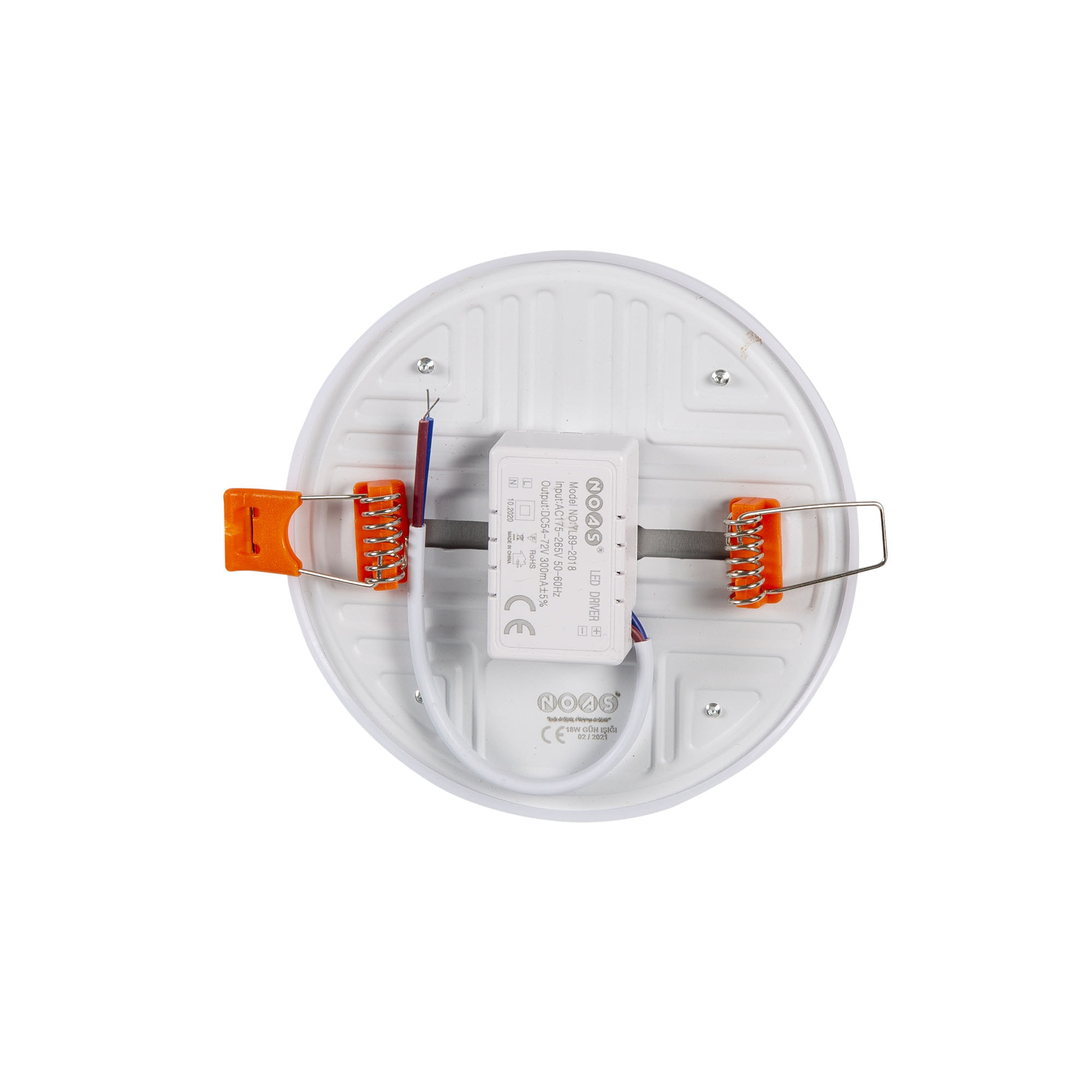 Noas  18W Siva Alti Plus Ayarlanabilir Panel Beyaz 10Adet