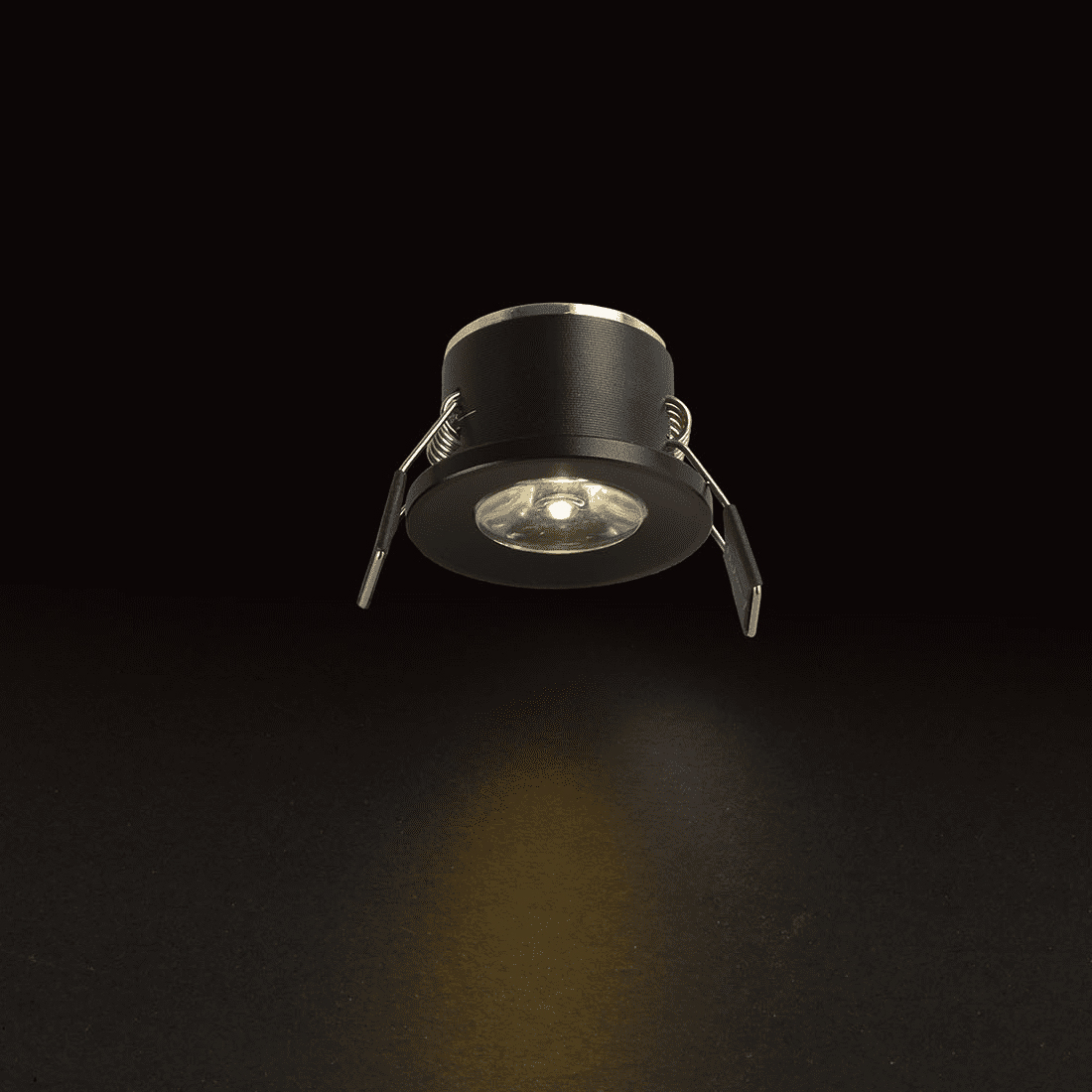 Noas  2W Yildiz Spot Siyah Kasa Beyaz İşik