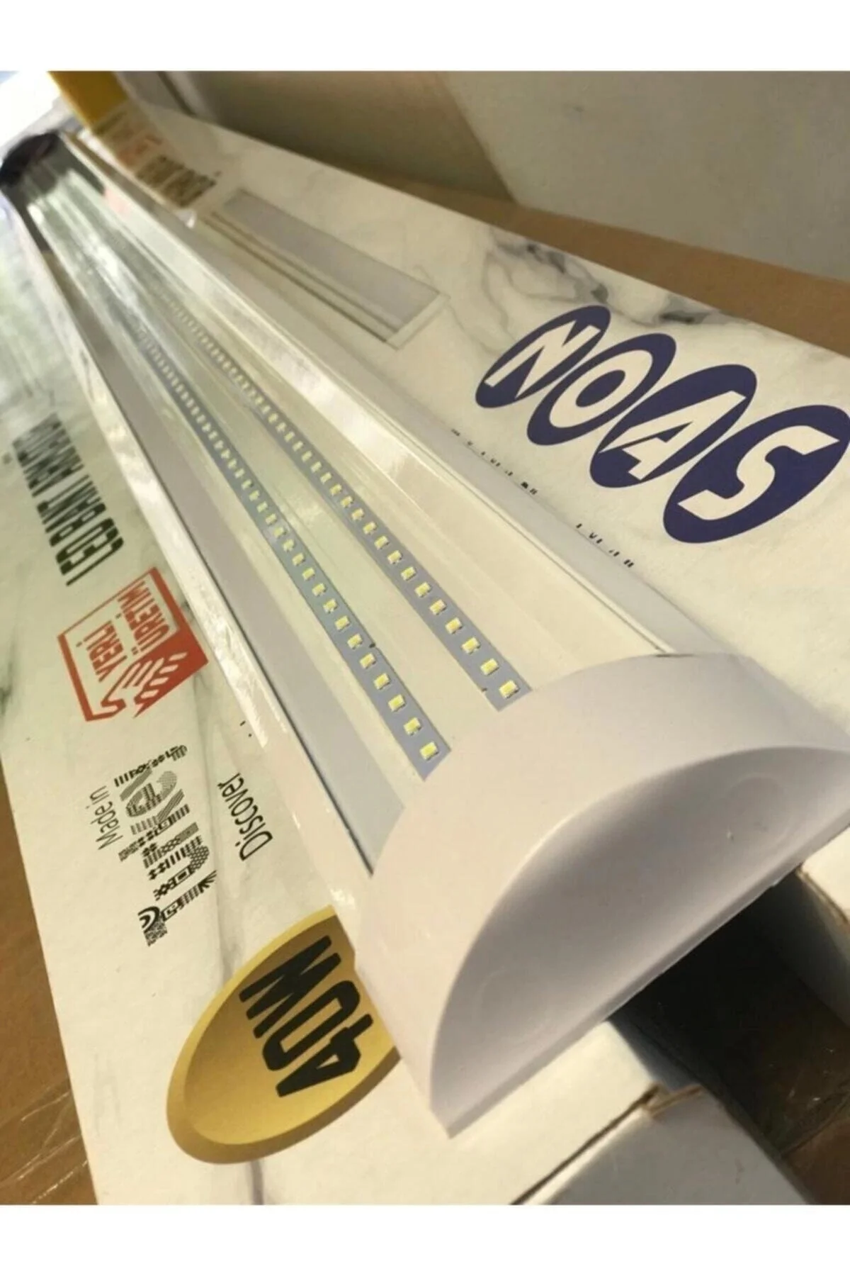 Noas 40w - 120cm Led Bant Armatür 10 Adet - Görsel 2