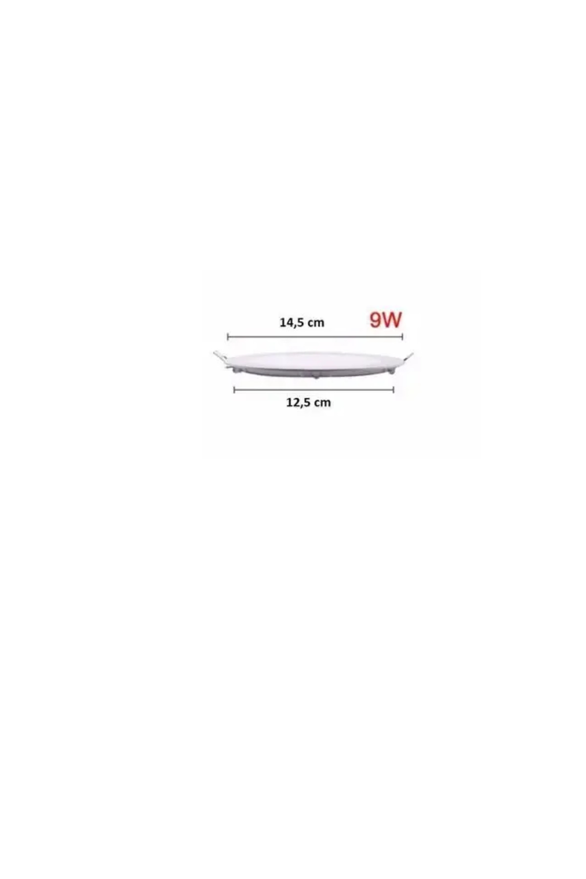Noas 9w sıva altı slim panel beyaz (2 adet) Noas 9w sıva altı slim panel beyaz (2 adet)